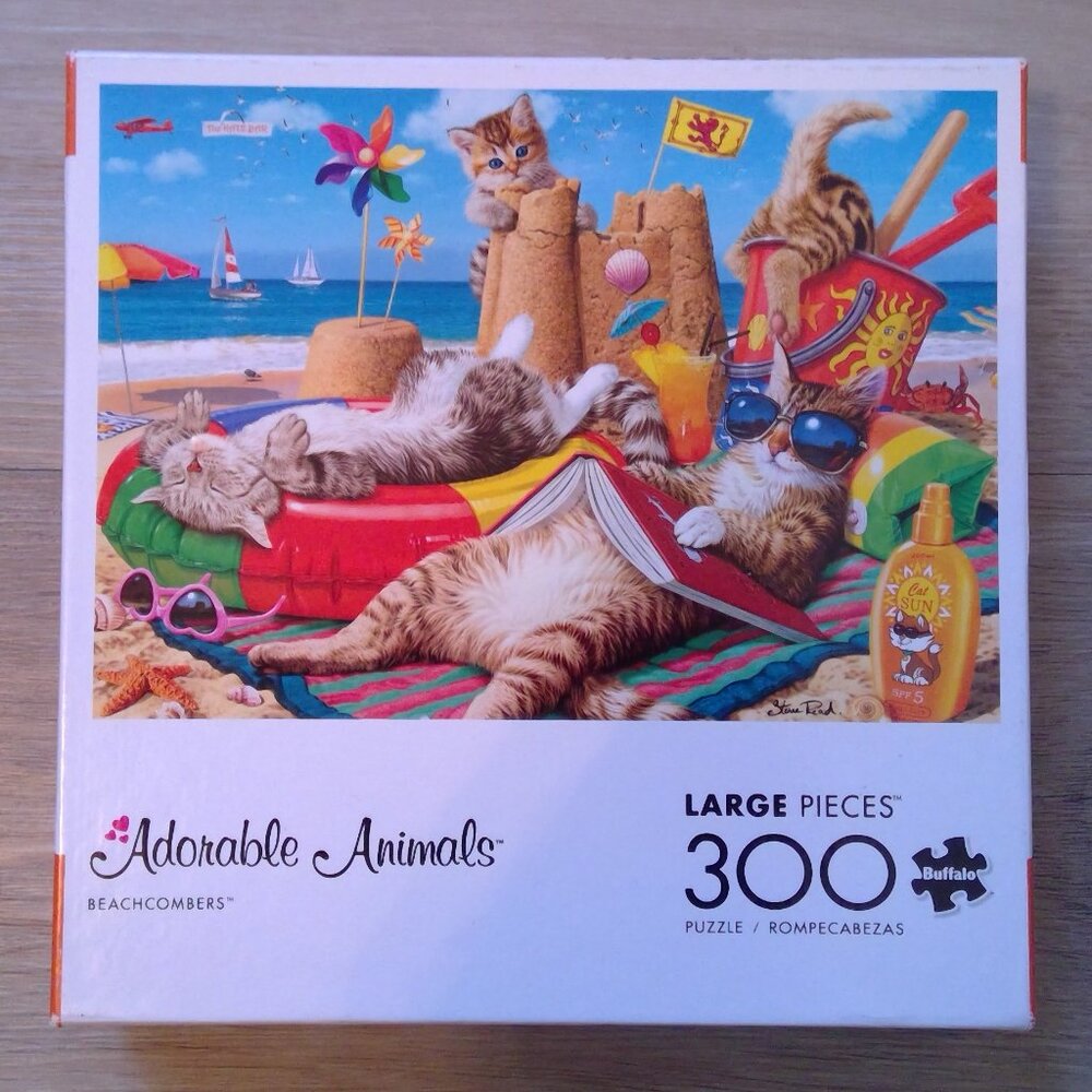 Cats in the Sunshine Puzzle 😸🌞🌊